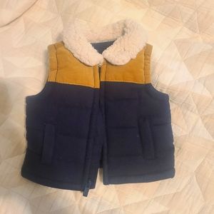 Baby puffer vest